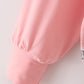 Pink MINI bow glitter mom&me top