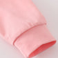 Pink MINI bow glitter mom&me top
