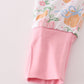 Pink pumpkin bamboo pajamas romper