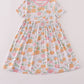Pink pumpkin bamboo dress