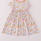 Pink pumpkin bamboo dress