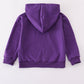 LSU glitter hoodie top