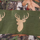 Forest hunting deer embroidery jonjon