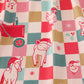 Checkered bamboo dress