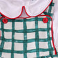 Green plaid bubble set