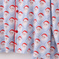 Blue santa claus bamboo dad pajamas set