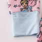 Pink princess bamboo pajamas romper