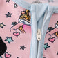 Pink princess bamboo pajamas romper