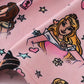 Pink princess bamboo pajamas set