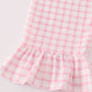 Blue Noah's Ark applique ruffle pants set