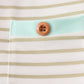 Khaki stripe top