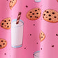 Pink milk cookie bamboo pajamas set