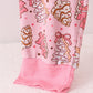 Pink christmas tree bamboo mom pajamas pants set