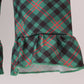 Forest velvet ruffle pants set