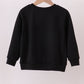 Black nutcracker embroidery mom &me top