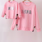 Pink MAMA glitter mom&me top