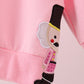 Pink MAMA glitter mom&me top