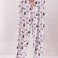 Christmas tree animal adult bamboo pajamas pants