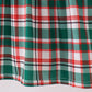 Green plaid ruffle 2pc set