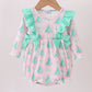 Pink christmas tree ruffle bubble
