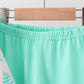 Pink christmas tree ruffle pants set
