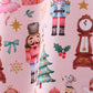 Nutcracker print bamboo ruffle pants set