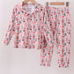 Nutcracker print bamboo pants set