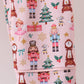 Nutcracker print bamboo pants set