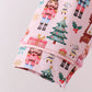 Nutcracker print bamboo pants set