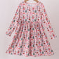 Nutcracker print bamboo dress