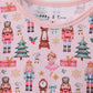 Nutcracker print bamboo dress