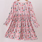 Nutcracker print bamboo dress