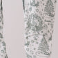 Green christmas tree print ruffle romper