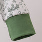 Green christmas tree print romper