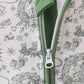 Green christmas tree print romper