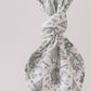 Green christmas tree print gown