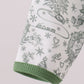 Green christmas tree print gown