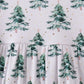 Green christmas tree bamboo dress