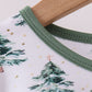 Green christmas tree bamboo pajama set