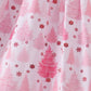 Pink christmas tree bamboo dress