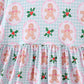 Pink christmas tree bamboo dress