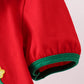 Red christmas tree applique bloomer set