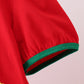 Red christmas tree applique dress