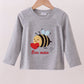 Bee mine applique top
