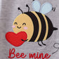 Bee mine applique top