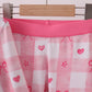 Pink heart checkered bamboo pajama pants set
