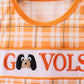 Tennessee Go vols smocked plaid bubble