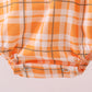 Tennessee Go vols smocked plaid bubble