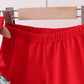 Strawberry Goose Ruffle Ruffle Set