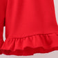 Strawberry Goose Ruffle Ruffle Set